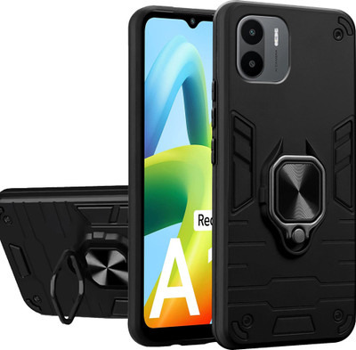 Meephone Back Cover for Mi A1(Black, Shock Proof, Pack of: 1)