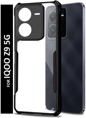 KWINE CASE Back Cover for iQOO Z9 5G(Black, Shock Proof, Pack of: 1)