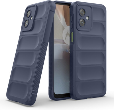 GLOBAL NOMAD Back Cover for Motorola G54 5G(Blue, 3D Case, Silicon, Pack of: 1)