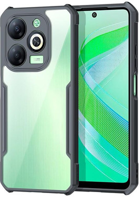 Micvir Back Cover for Infinix Hot 40i(Black, Shock Proof, Pack of: 1)