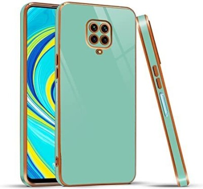 Seetu Back Cover for Redmi Note 9 Pro/Note 9 Pro Max/Note 10 Lite(Green, Grip Case, Silicon, Pack of: 1)