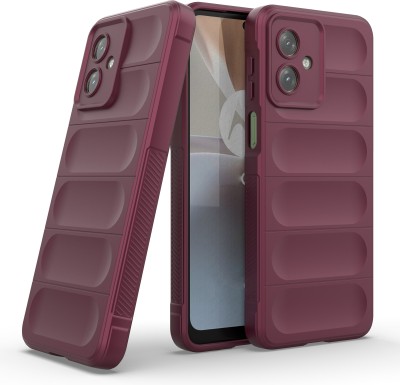 GLOBAL NOMAD Back Cover for Motorola Moto G54 5G(Maroon, 3D Case, Silicon, Pack of: 1)