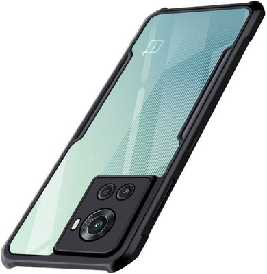 DimRe Bumper Case for OnePlus 10R 5G(Black, Flexible, Pack of: 1)