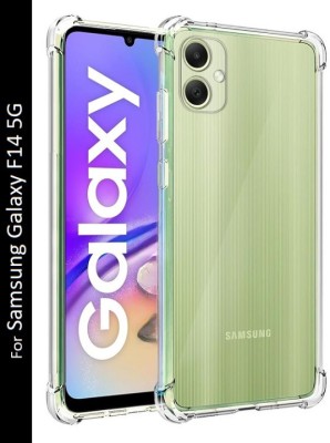 ShieldTech Back Cover for Samsung Galaxy F14 5G, With 360 Degree Protection Crystal Clear Soft TPU + PC Case(Transparent, Dual Protection, Pack of: 1)