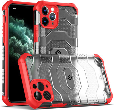 Golden Sand Back Cover for Apple iPhone 11 Pro(Red, Shock Proof, Pack of: 1)