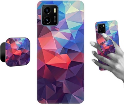 iCopertina Back Cover for Vivo Y15s(Multicolor, Cases with Holder, Pack of: 1)