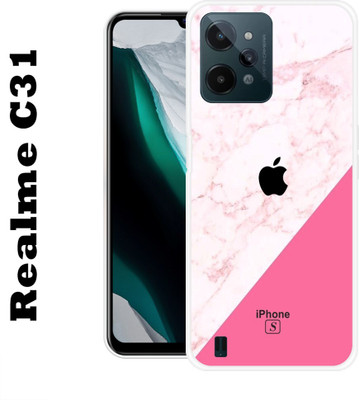 satyman Back Cover for Realme C31(Multicolor, Dual Protection, Silicon, Pack of: 1)