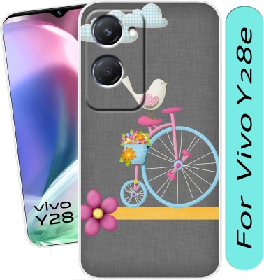 Tokito Back Cover for Vivo Y28e(Transparent, Flexible, Silicon, Pack of: 1)