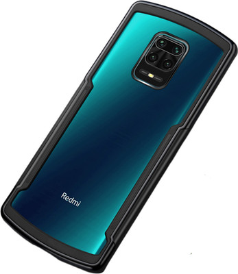Kapa Back Cover for Mi Redmi Note 9 Pro Max(Black, Shock Proof, Pack of: 1)