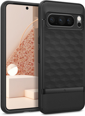 Caseology by Spigen Parallax Back Cover for Google Pixel 8 Pro(Black, Matte Finish, Pack of: 1)