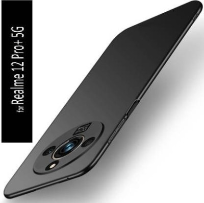 Hyper Back Cover for Realme 12 Pro+ 5G, Realme 12 Pro Plus 5G, (CA)(Black, Shock Proof, Pack of: 1)