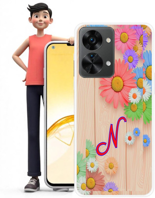 LUCKY MOBI.COM Back Cover for Oneplus Nord 2T 5G- NAMELETTER-LETTERNAME-ALFANAME-LOVENAME-N(Multicolor, Flexible, Silicon, Pack of: 1)