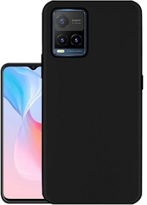 ChutPutMart Back Cover for Ultra Slim Soft Case Vivo Y21 2021(Black, Grip Case, Silicon, Pack of: 1)
