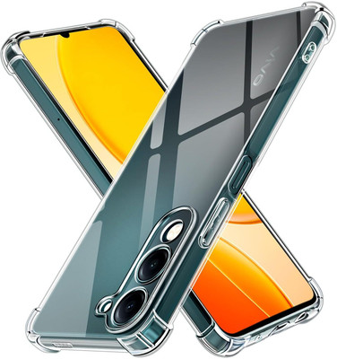 COVERLINE Back Cover for vivo T4 Lite 5G, iQOO Z10 Lite 5G, vivo Y04, vivo Y19e(Transparent, Shock Proof, Silicon, Pack of: 1)