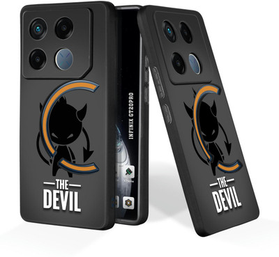 CLASSYPRINT Back Cover for Infinix GT 20 Pro 5G(Black)