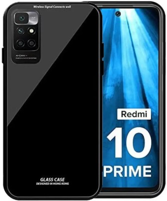 Imperium Back Cover for Redmi 10 Prime(Black, Hard Case, Pack of: 1)