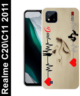 Cravation Back Cover for realme C11 2021(Multicolor, Dual Protection, Silicon, Pack of: 1)