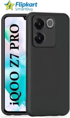 Flipkart SmartBuy Back Cover for iQOO Z7 Pro/Vivo T2 Pro 5G(Black, Grip Case, Silicon, Pack of: 1)
