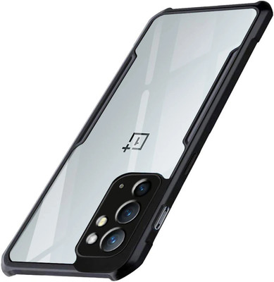 ROADWAY Back Cover for OnePlus 9RT 5G(Black, Dual Protection, Pack of: 1)