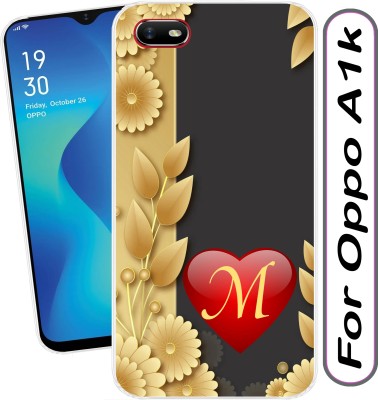 CASEINN Back Cover for Oppo A1k(Transparent, Flexible, Silicon, Pack of: 1)