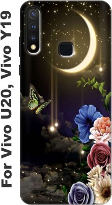 stroxy Back Cover for Vivo Y19 Back cover/Vivo U20 Back cover 3145(Multicolor, Matte Finish, Silicon, Pack of: 1)