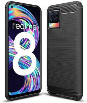 SRT Back Cover for Realme 8 5G(Black, Pack of: 1)