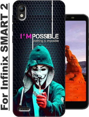 RDcon Back Cover for Infinix Smart 2 2619(Red, Flexible, Silicon, Pack of: 1)