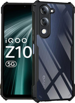SHINESTAR. Back Cover for iQOO Z10 Lite 5G, Vivo T4 Lite 5G(Black, Pack of: 1)