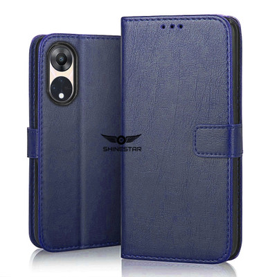 SHINESTAR. Back Cover for OPPO Reno8T 5G(Blue, Pack of: 1)