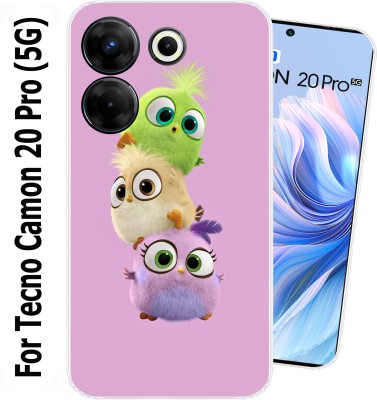 Cooldone Back Cover for Tecno Camon 20 Pro (5G)(Transparent, Flexible, Silicon, Pack of: 1)