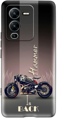 CLASSYPRINT Back Cover for Vivo V25 Pro(Black)