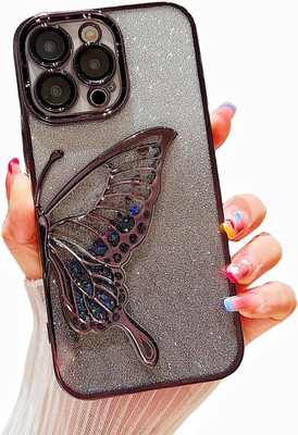 AIFEI Back Cover for IPHONE 16 PRO(Black, Flexible, Silicon, Pack of: 1)