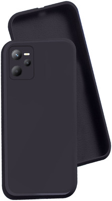 Artistque Back Cover for Realme C35(Black, Matte Finish, Silicon, Pack of: 1)