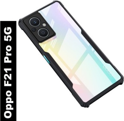 Phone Case Cover Back Cover for Oppo F21 Pro 5G(Black, Grip Case, Silicon, Pack of: 1)