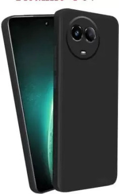 filbay Back Cover for Realme 11 5G(Black, Matte Finish, Silicon, Pack of: 1)