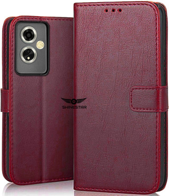 SHINESTAR. Back Cover for Oppo A59 5G(Red, Pack of: 1)
