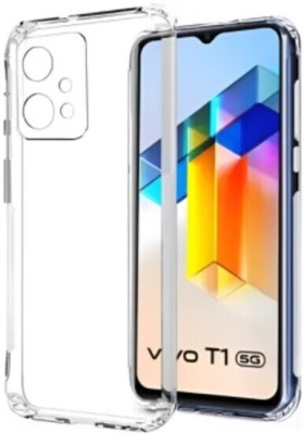 Sciforce Back Cover for Vivo T1 5G, Vivo Y75 5G, iQOO Z6 5G(Transparent, Grip Case, Pack of: 1)