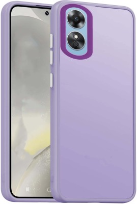 gadvik Back Cover for Oppo A38 4G(Purple, Pack of: 1)