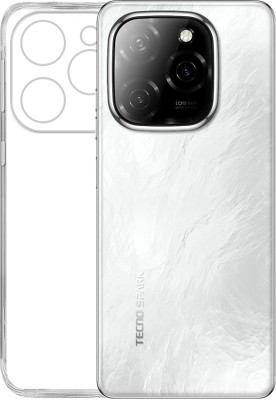 SMARTPOCKET Back Cover for Tecno Camon 20 Pro 5G(Transparent, 3D Case, Silicon, Pack of: 1)