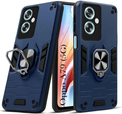 Saawariya Tech World Back Cover for Oppo A79 5G(Blue, Rugged Armor, Pack of: 1)