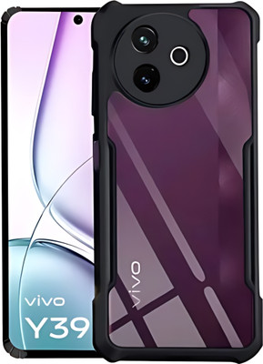 Mobtech Pouch for Vivo Y39 5G, IPk14(Black, Grip Case, Pack of: 1)