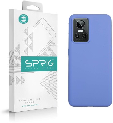 Sprig Liquid Silicone Back Cover for realme GT Neo 3(Purple, Grip Case, Silicon, Pack of: 1)