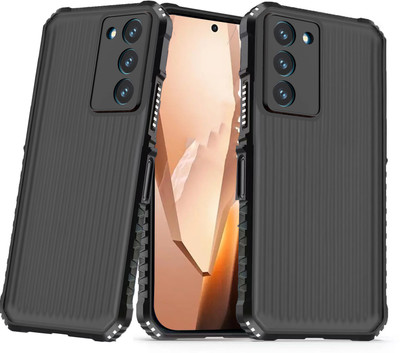 Flipkart SmartBuy Back Cover for realme 14x 5G(Black, Shock Proof, Pack of: 1)