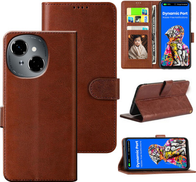 Wowcase Back Cover for TECNO SPARK GO 1(Brown, Dual Protection, Pack of: 1)