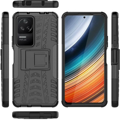 Helix Bumper Case for Poco F4 5G(Black, Flexible, Pack of: 1)