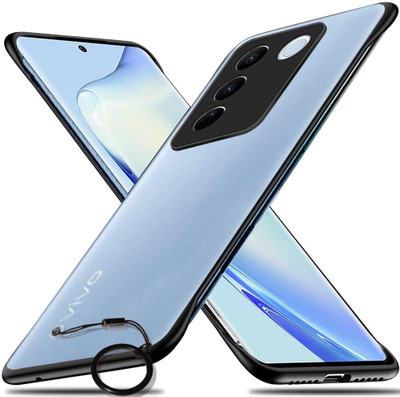 Micvir Back Cover for Vivo V27 Pro 5G(Black, Dual Protection, Pack of: 1)