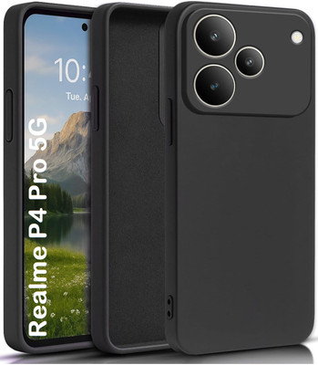 caseunik Front & Back Case for RealMe P4 Pro 5G, realme P4 Pro(Black, Camera Bump Protector, Pack of: 1)