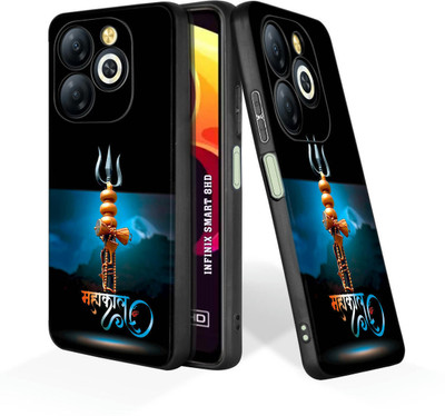 CLASSYPRINT Back Cover for Infinix Smart 8 Hd, Tecno Spark GO 2024, Tecno Spark 20C, Tecno Pop 8(Black)