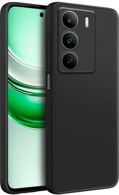 ASVALBUY Back Cover for realme C75 5G, RealMe C73, RealMe Narzo 80 Lite 5G(Black, Grip Case, Silicon, Pack of: 1)