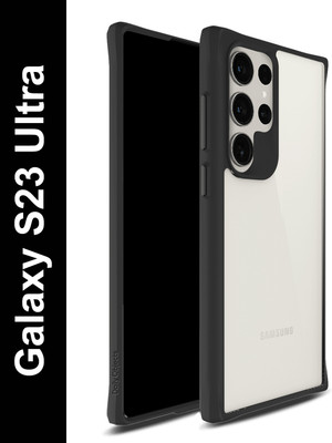DailyObjects Back Cover for Samsung Galaxy S23 Ultra(Black, Hard Case, Pack of: 1)